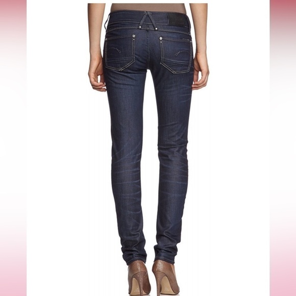 New with tags G-STAR RAW Lynn skinny jeans. 24X30 with 7” rise. Stretch - Picture 14 of 14